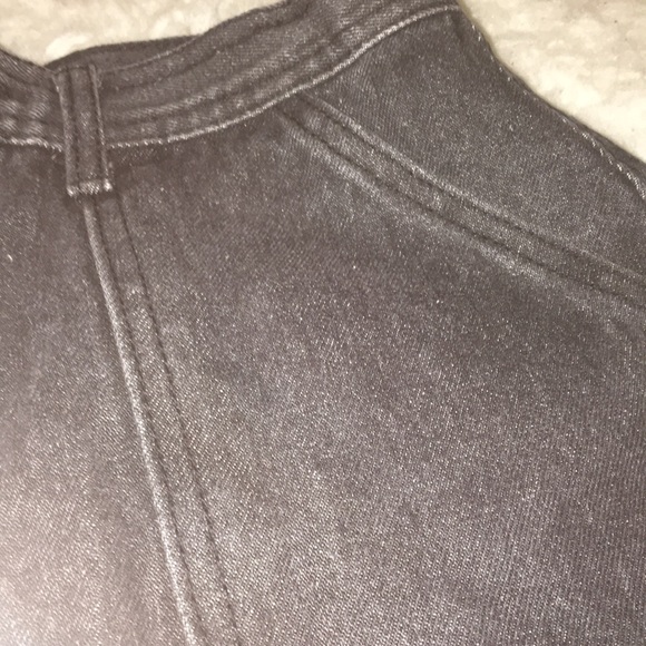 Forever 21- Black Denim Skirt - Picture 3 of 8